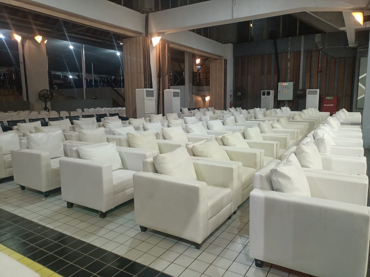 Sewa Sofa Area Smesco Convention Hall Pancoran