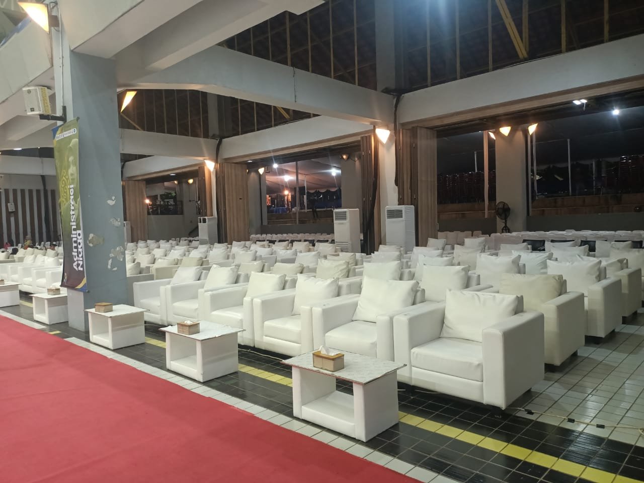 Sewa Sofa Area Gedung PGRI Jakarta